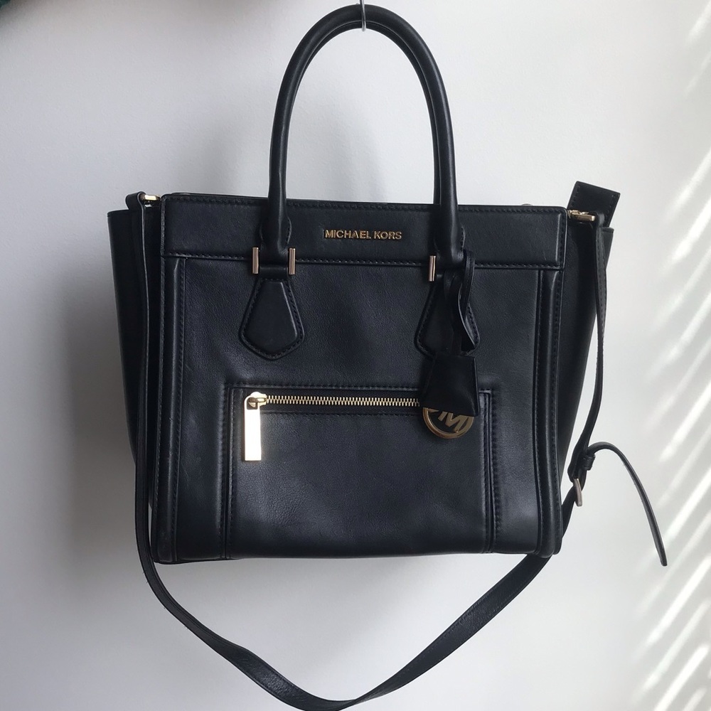 Michael Kors Black Bag/ Satchel
